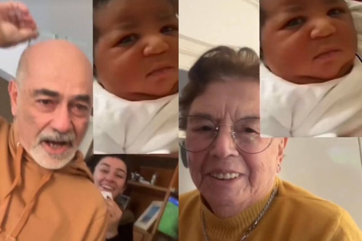 “Es feo, pobrecito”: Se viraliza la reacción de una abuela al ver a un bebé por videollamada