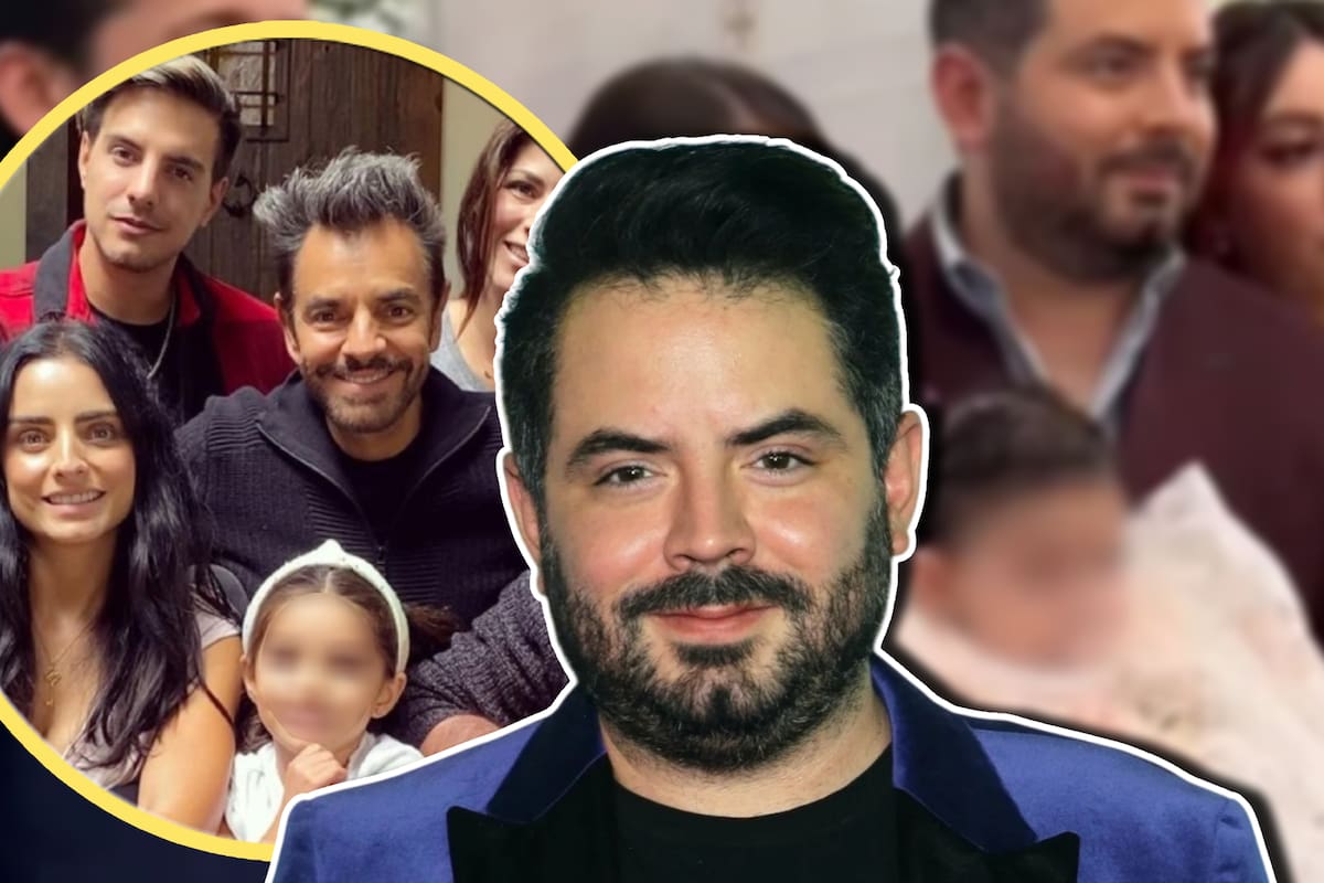 José Eduardo aclara la ausencia la familia Derbez en el bautizo de su hija con Paola Dalay
