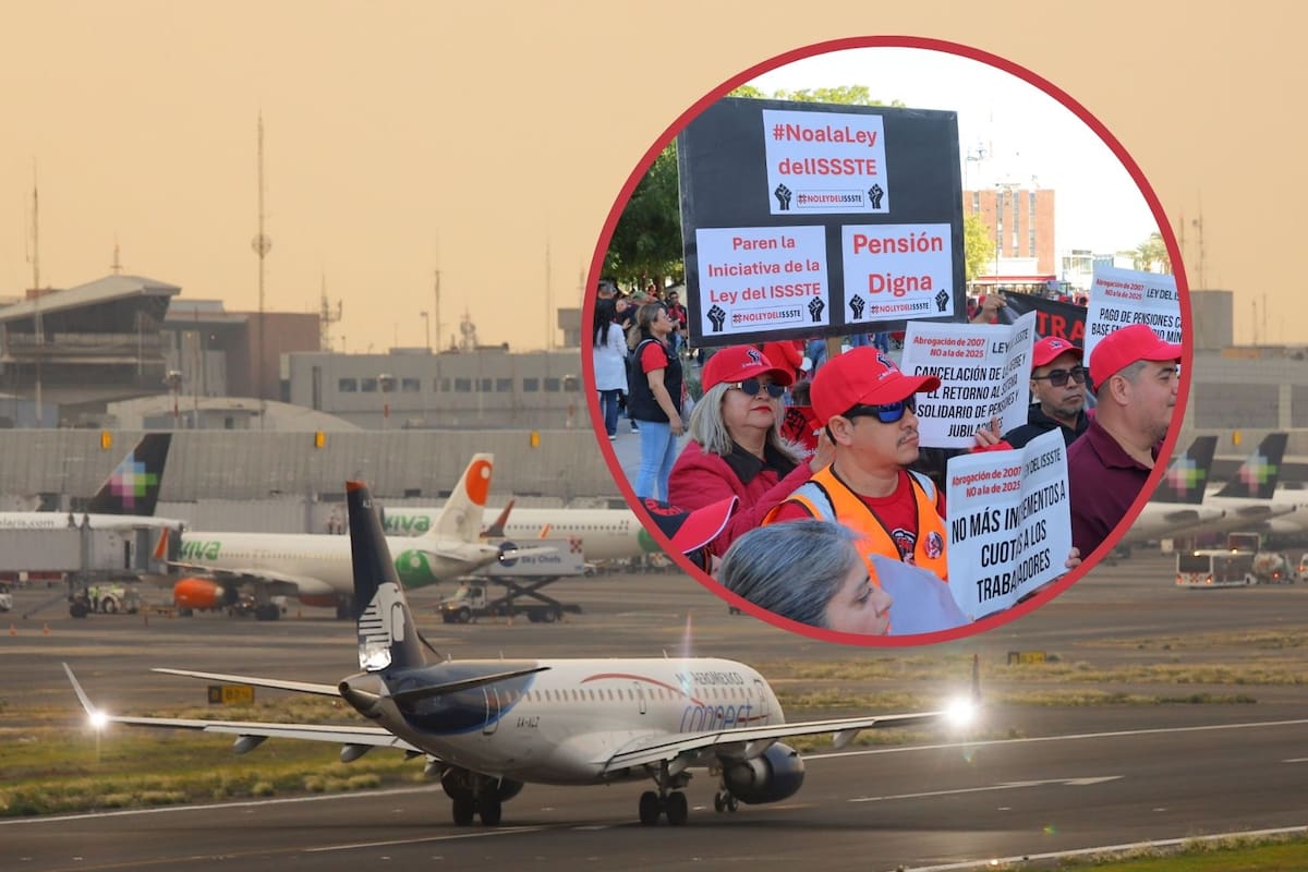 CNTE amenaza con movilizarse al AICM antes del Mundial 2026 si el Gobierno no abre una ruta para derogar la Ley del ISSSTE de 2007