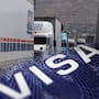Buscan restituir visas a chóferes de carga en Baja California; frena ritmo de cancelaciones fronterizas