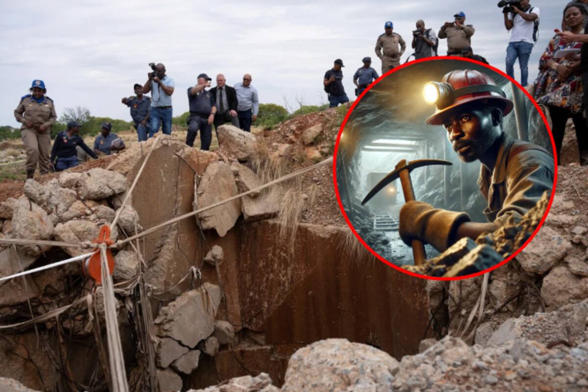 Más de 100 mineros mueren en mina ilegal de Sudáfrica: Comienza operación de rescate