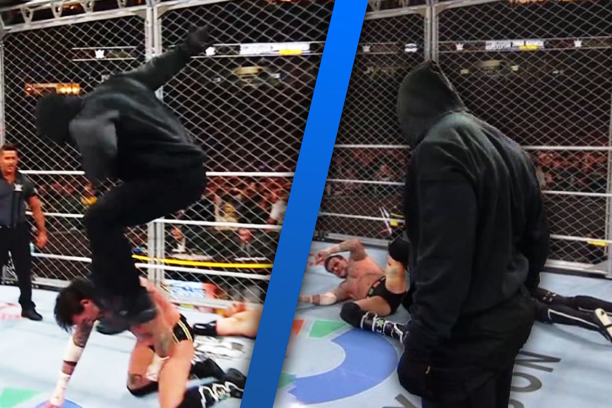 WWE: Se revela la identidad del misterioso luchador que interrumpió la War Games Masculina