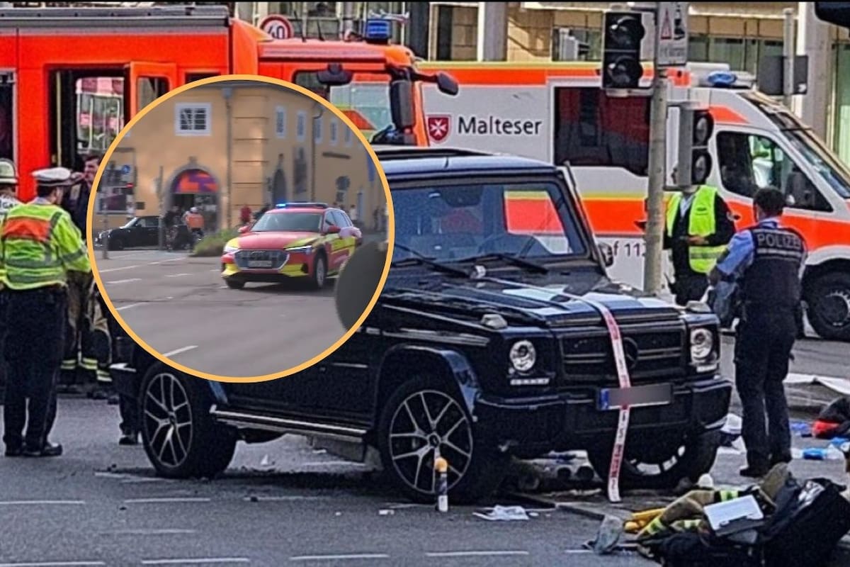 Un muerto y siete heridos tras atropello masivo por conductor de SUV en ciudad de Alemania