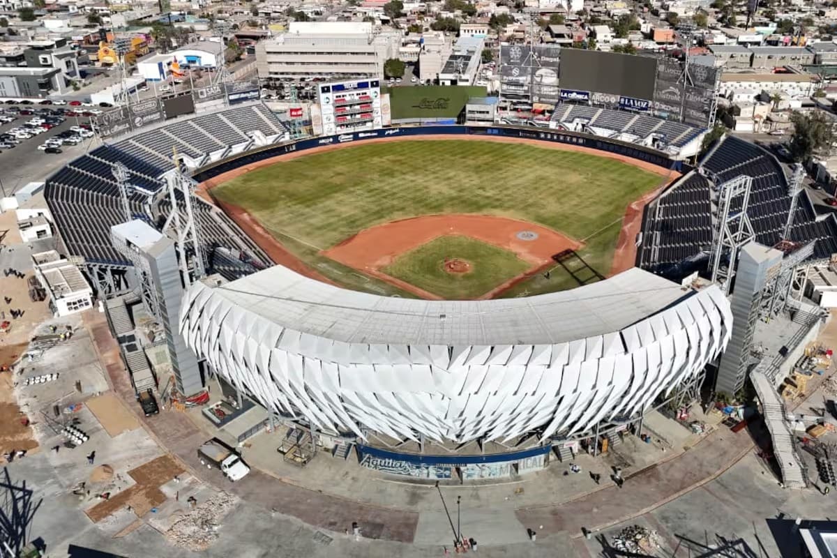 Este miércoles concluye remodelación del Estadio Nido de los Águilas