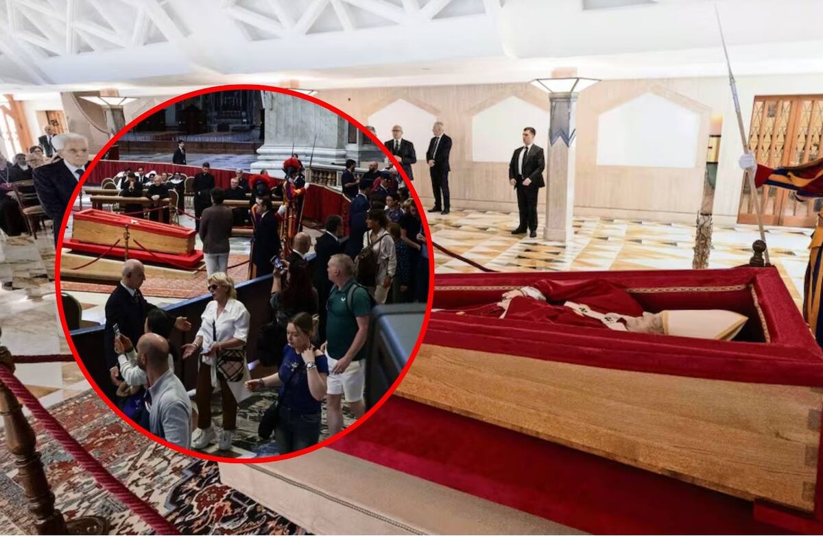 Filas de hasta cinco horas en el Vaticano para despedir al Papa Francisco en la Basílica de San Pedro