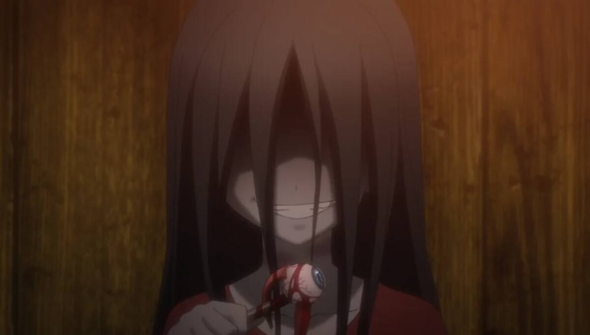 Captura de pantalla, anime Corpse Party: tortured souls. / Asread.