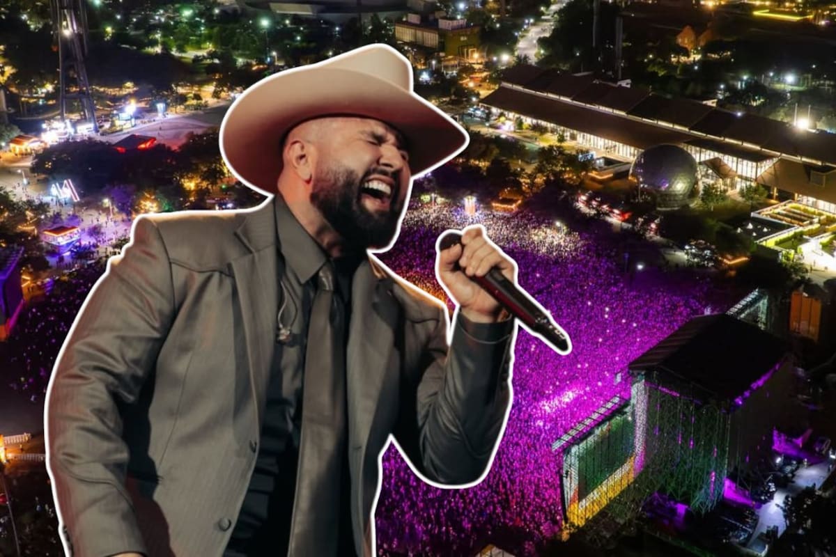 Carín León hizo vibrar a más de 100 mil personas durante el cierre del Fan Fest de Monterrey