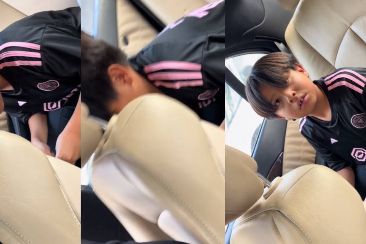 Padre le da una lección a su hijo: así le enseña la importancia de ponerse cinturón de seguridad (VIDEO)