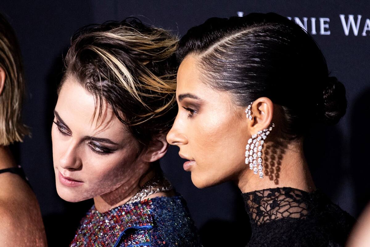 Brillan Kristen Stewart y Naomi Scott en el estreno de 'Charlie's Angels'