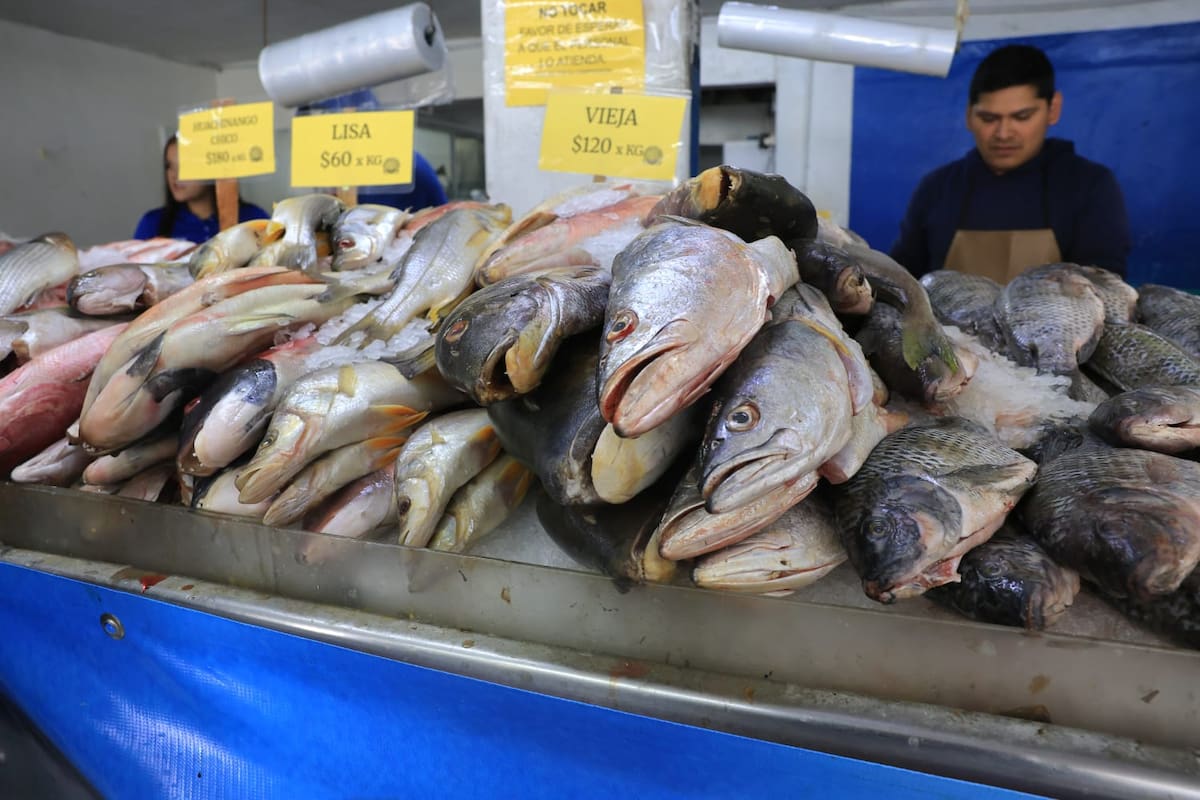 Corredor de pescaderías de la Sexta en Tijuana registra repunte por Semana Santa