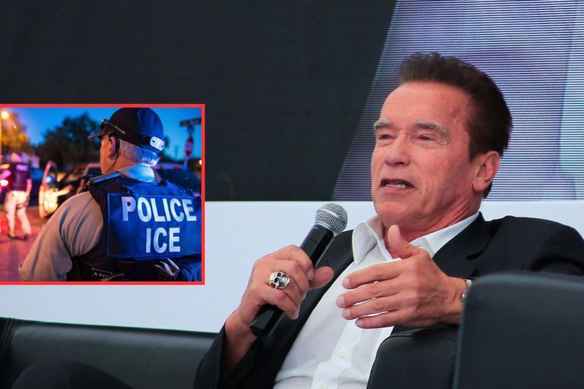 Arnold Schwarzenegger señala a los migrantes como “poco inteligentes” y pide que se comporten