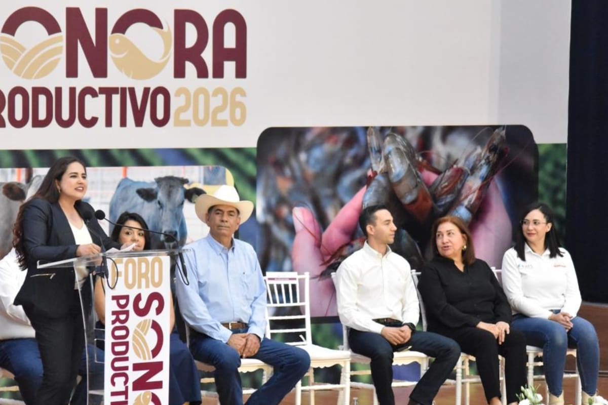 Gobierno de Sonora fortalece al sector primario con el Foro Sonora Productivo 2026: Célida López