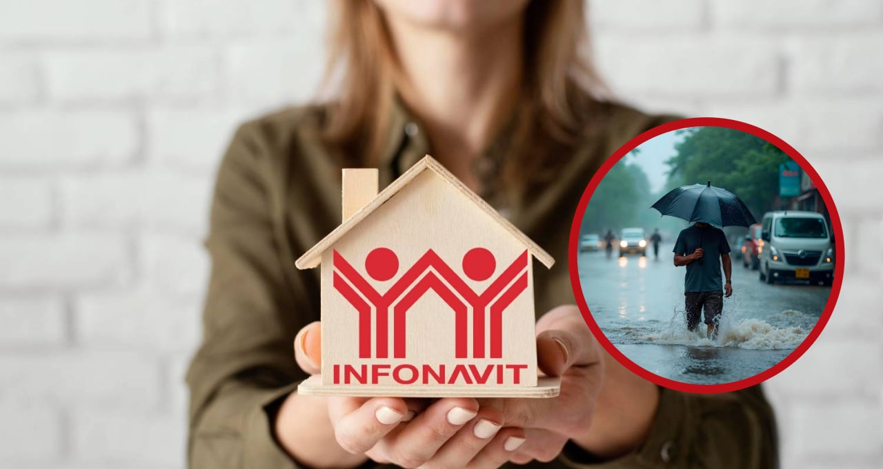 En la mensualidad del crédito de Infonavit, se incluye el pago de un seguro para daños, que puede ser derivado de inundaciones