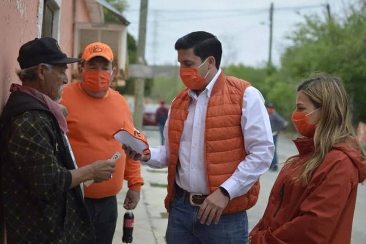 Raúl Cantú, candidato detenido de MC, daba despensas, rifaba carne y cerveza en campaña