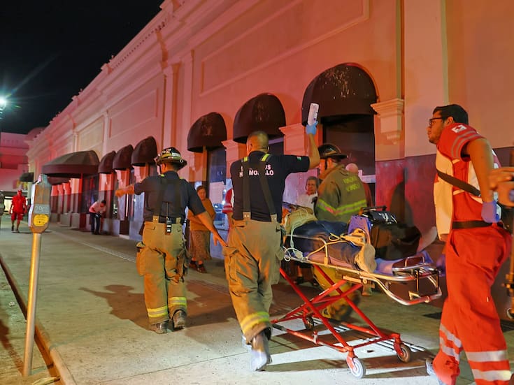 Trabajador sufre descarga eléctrica en Mercado Municipal No. 1 de Hermosillo