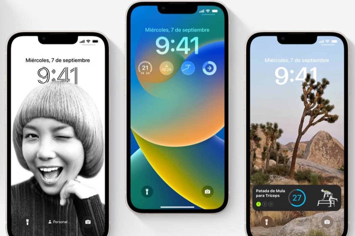 Apple lanza iOS 16, descubre las novedades