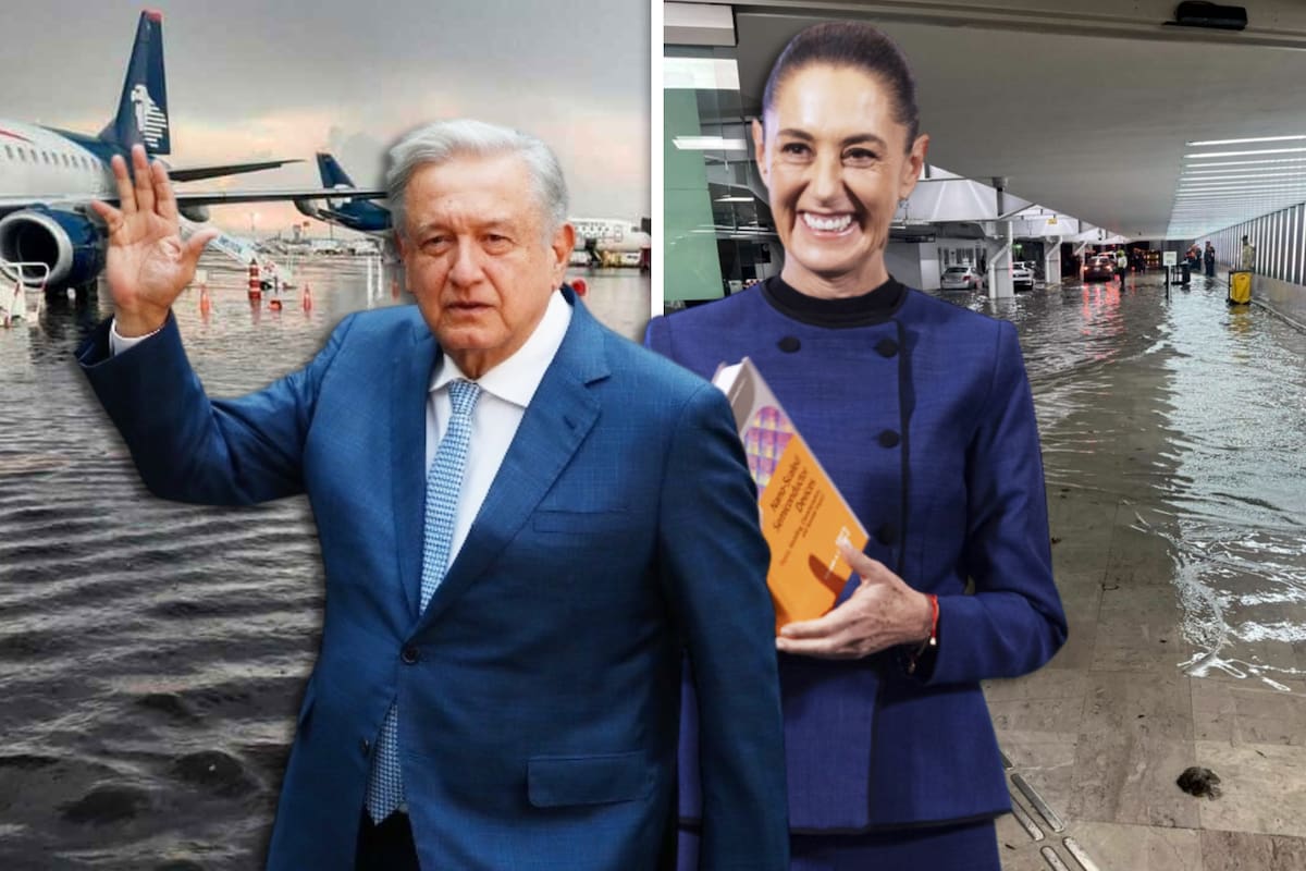 AMLO sugirió a Sheinbaum ampliar el AICM y hacer remodelaciones “urgentes” para evitar inundaciones, incluso con el AIFA funcionando
