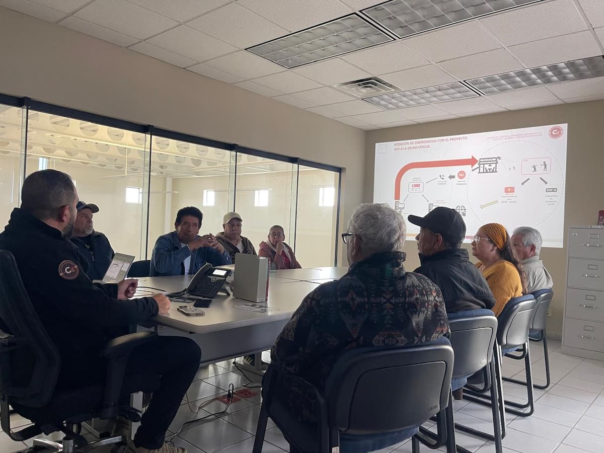 Un botón de alarma de manera inmediata ante cualquier emergencia.