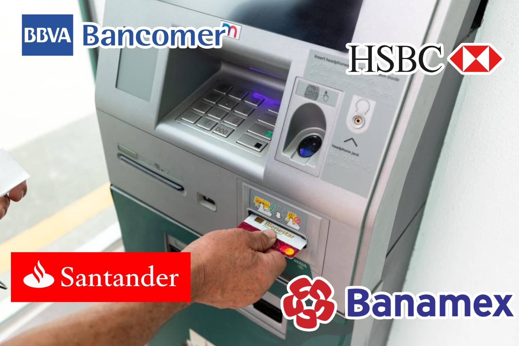 Las comisiones de los bancos por disponer de efectivo de una tarjeta de crédito, van desde el 6.0%, hasta el 10% sobre el monto retirado | Foto: Especial