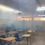 Llevan bomba molotov a secundaria en Jardines del Lago; seis alumnos son trasladados a comandancia