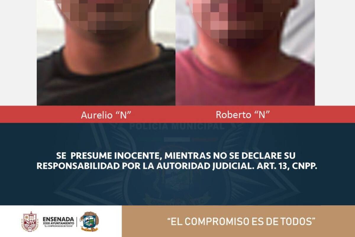 Detienen a dos hombres que asesinaron a una persona este lunes