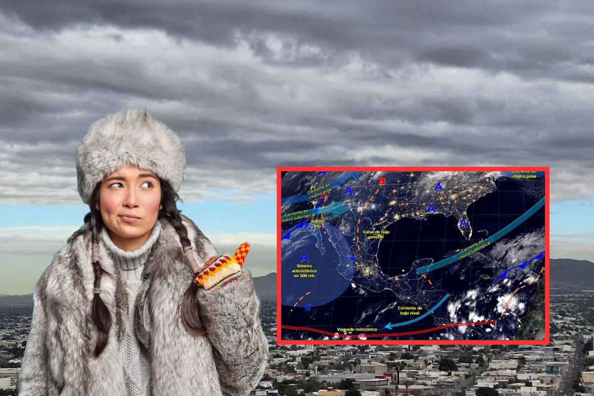 Clima gélido y lluvias dispersas afectarán a varios estados de México este domingo