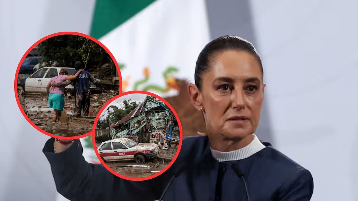 Claudia Sheinbaum concluye limpieza en estados afectados por lluvias extremas; reconstrucción iniciará en dos semanas