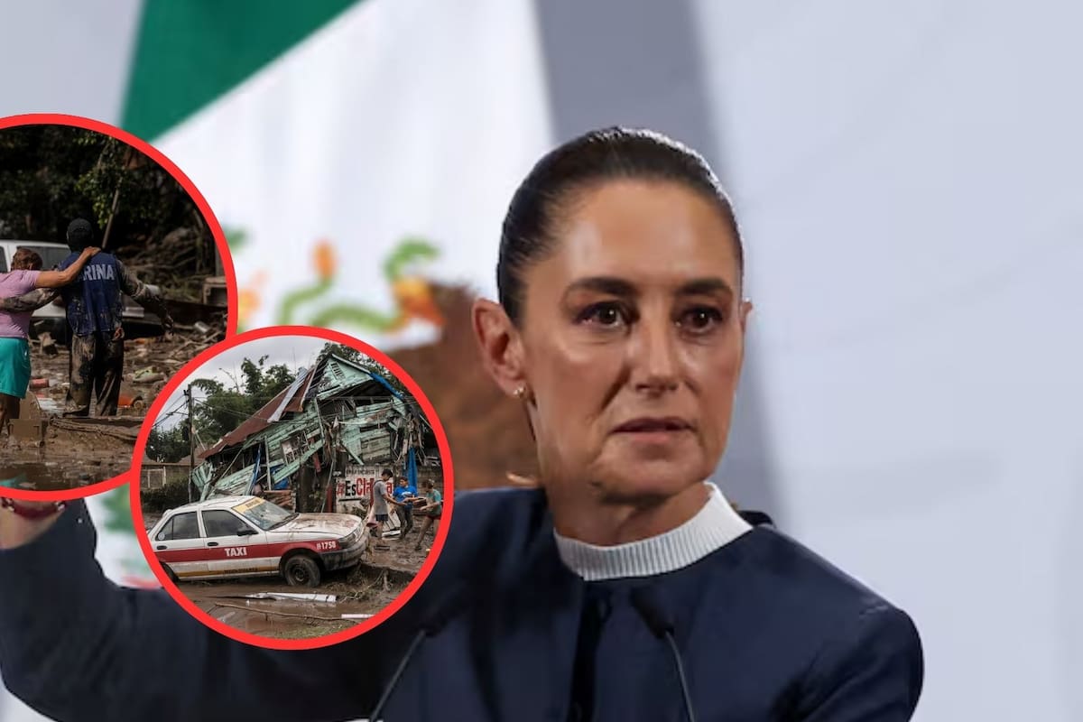Claudia Sheinbaum concluye limpieza en estados afectados por lluvias extremas; reconstrucción iniciará en dos semanas