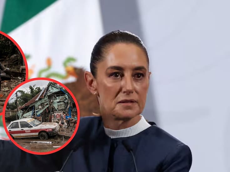 Claudia Sheinbaum concluye limpieza en estados afectados por lluvias extremas; reconstrucción iniciará en dos semanas