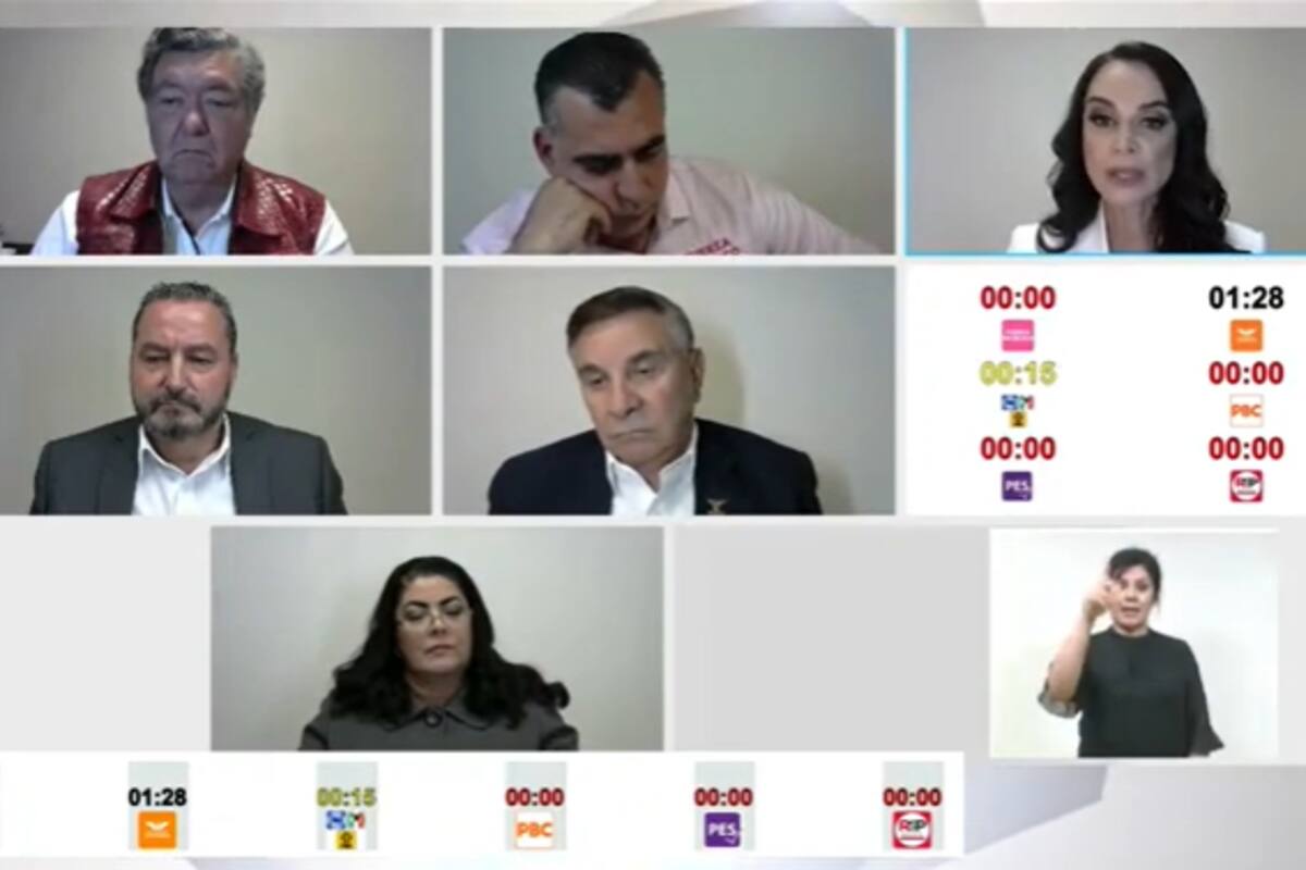 Candidatos lanzan críticas y piden el voto en cierre de debate