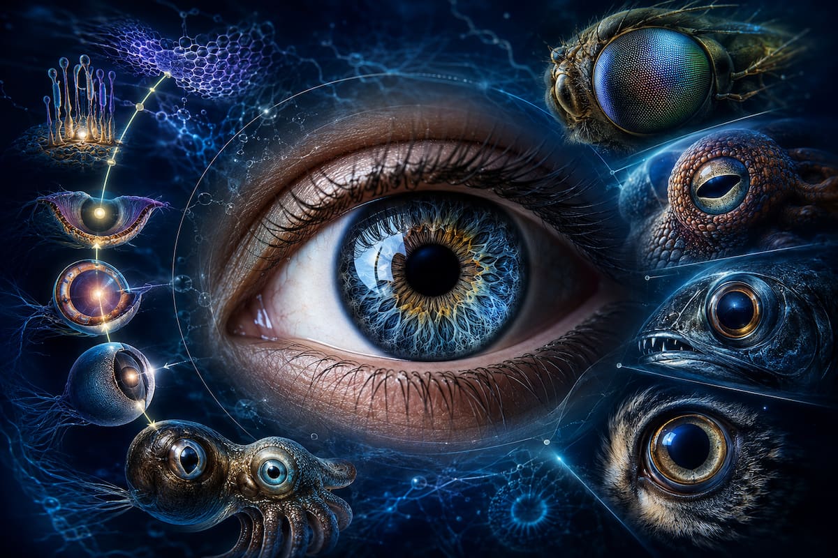 ¿Sabías que la evolución del ojo ha ocurrido más de 50 veces de forma independiente en la naturaleza?