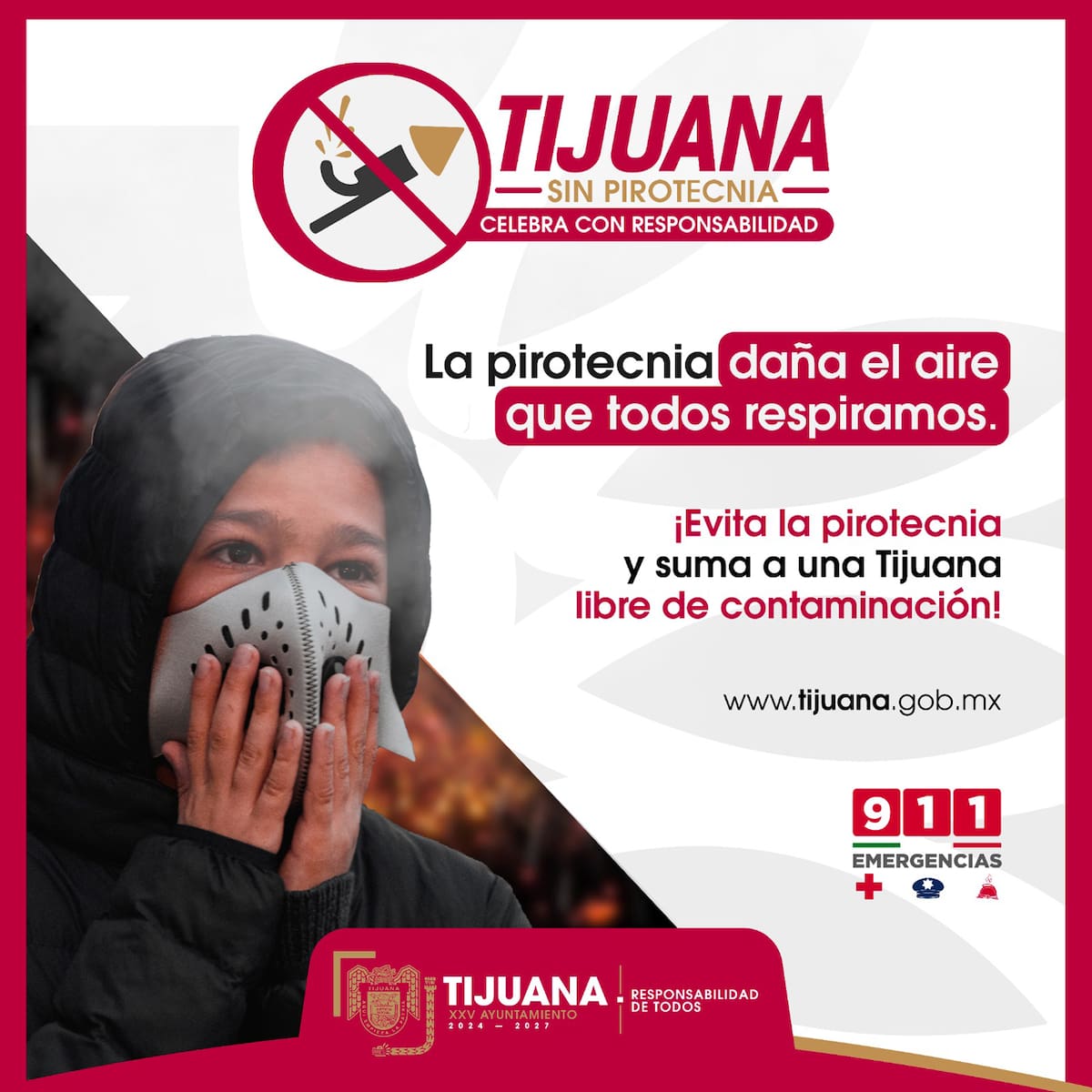 Operativo "Tijuana sin pirotecnia".