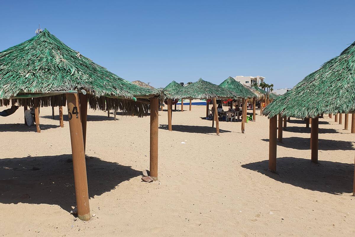 Estos son los costos para alquilar una palapa en Bahía de Kino esta Semana Santa