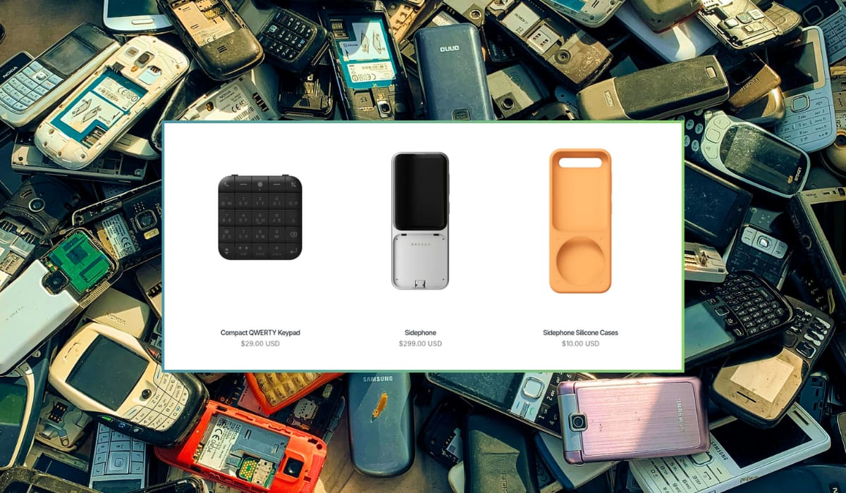 ¿Qué son los sidephones?: la tendencia que busca volver a lo indispensable y dejar atrás los smartphones