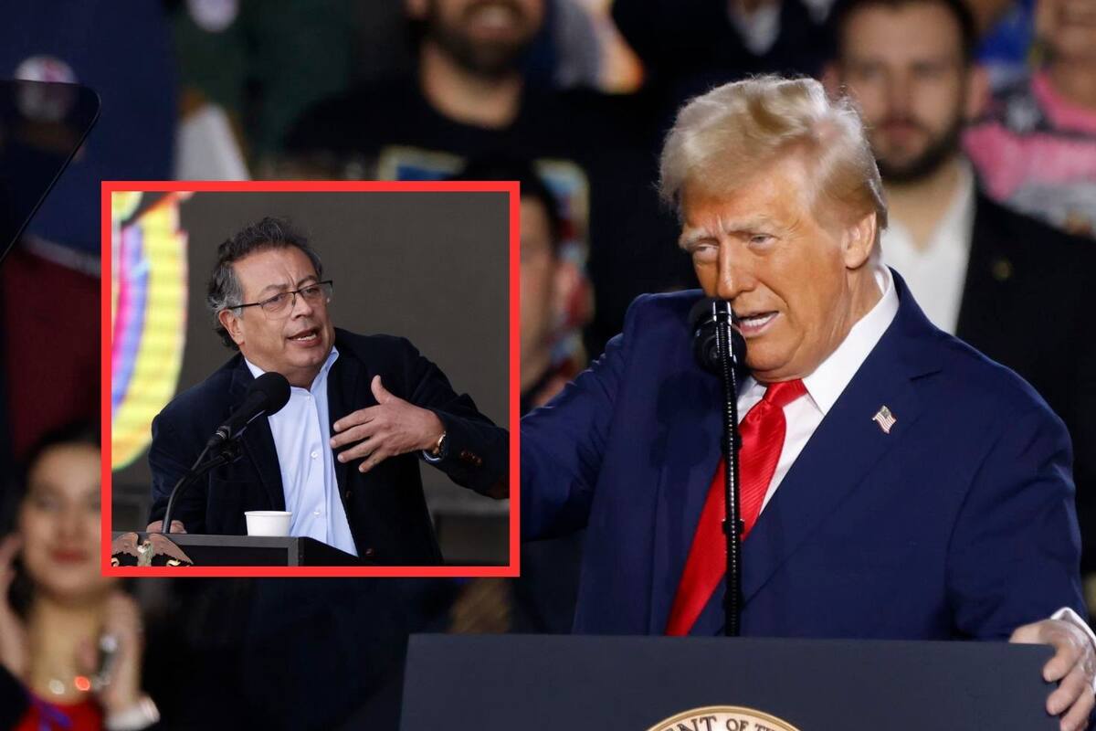 Trump responde a Colombia con sanciones tras rechazo de deportados: Aplica aranceles y congela expedición de visas en Bogotá