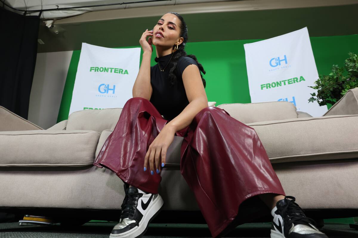 La cantante tijuanense Adriana Ríos.