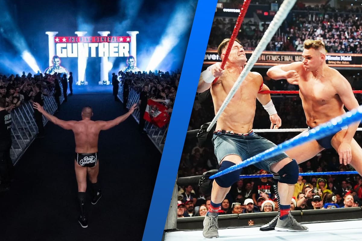 Gunther fue perseguido y abucheado por fans luego de hacer rendir a John Cena