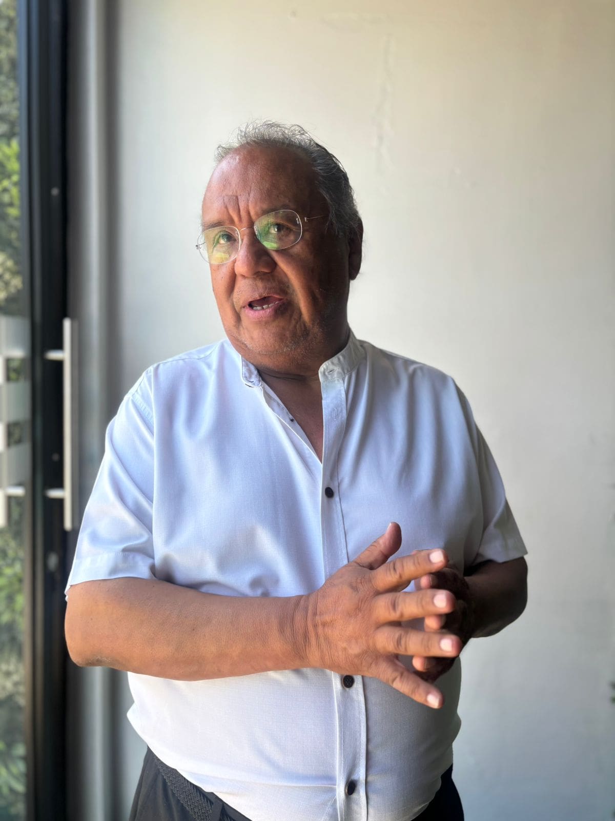 Gerardo Ávila, socio propietario del restaurante. Foto: Lorena Salinas