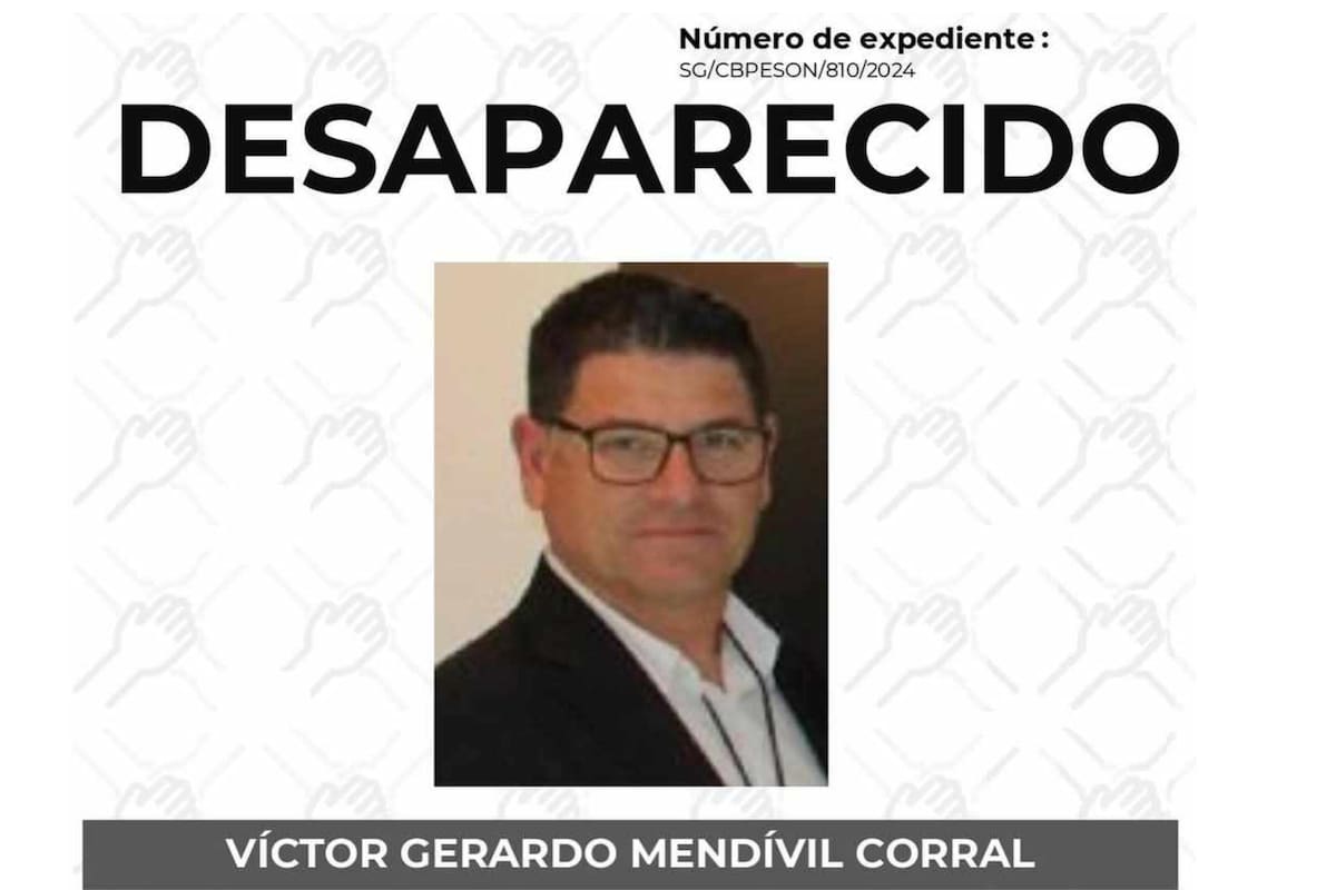 Desaparece empresario cajemense durante viaje hacia Guaymas
