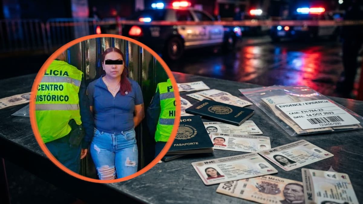 Con 81 billetes falsos, 20 actas de nacimiento y 13 pasaportes fue arrestada una mujer de 34 años, un hallazgo que comenzó con el reporte de una comerciante y terminó en una investigación por documentos apócrifos