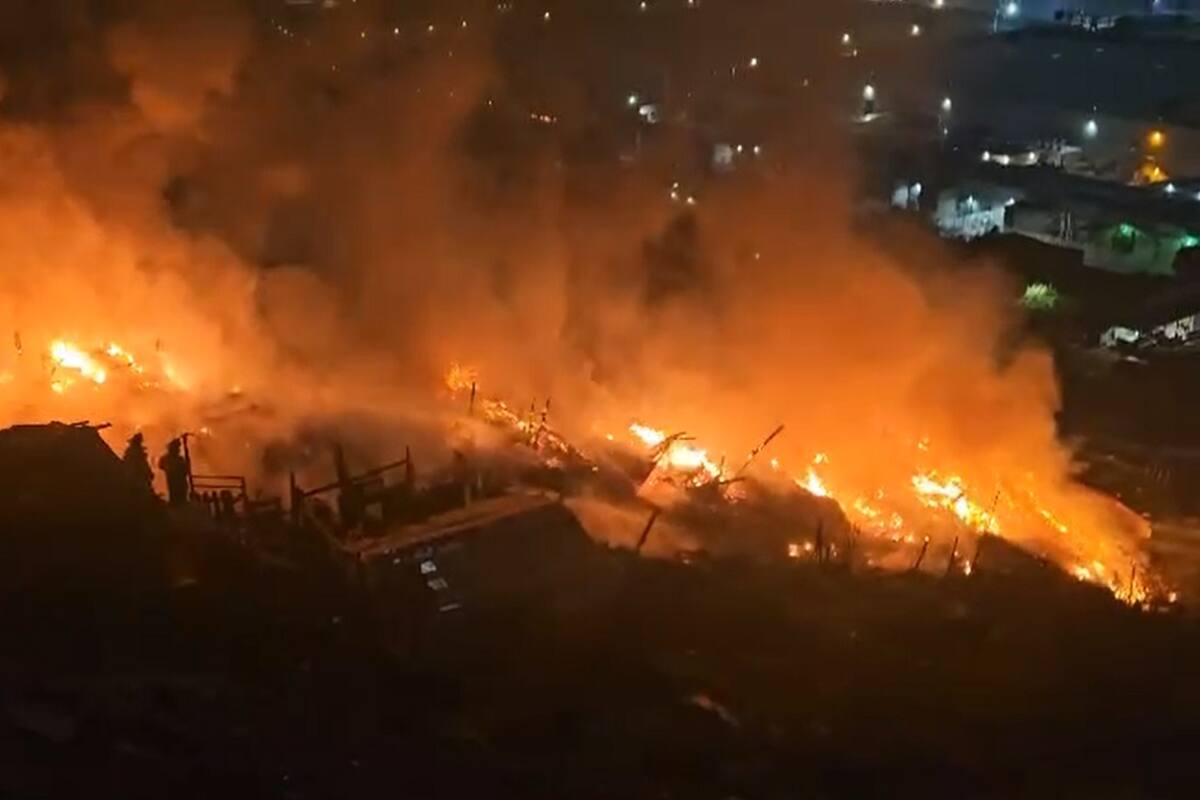 Bomberos Tijuana atiende tres incendios, un accidente y un atropellamiento