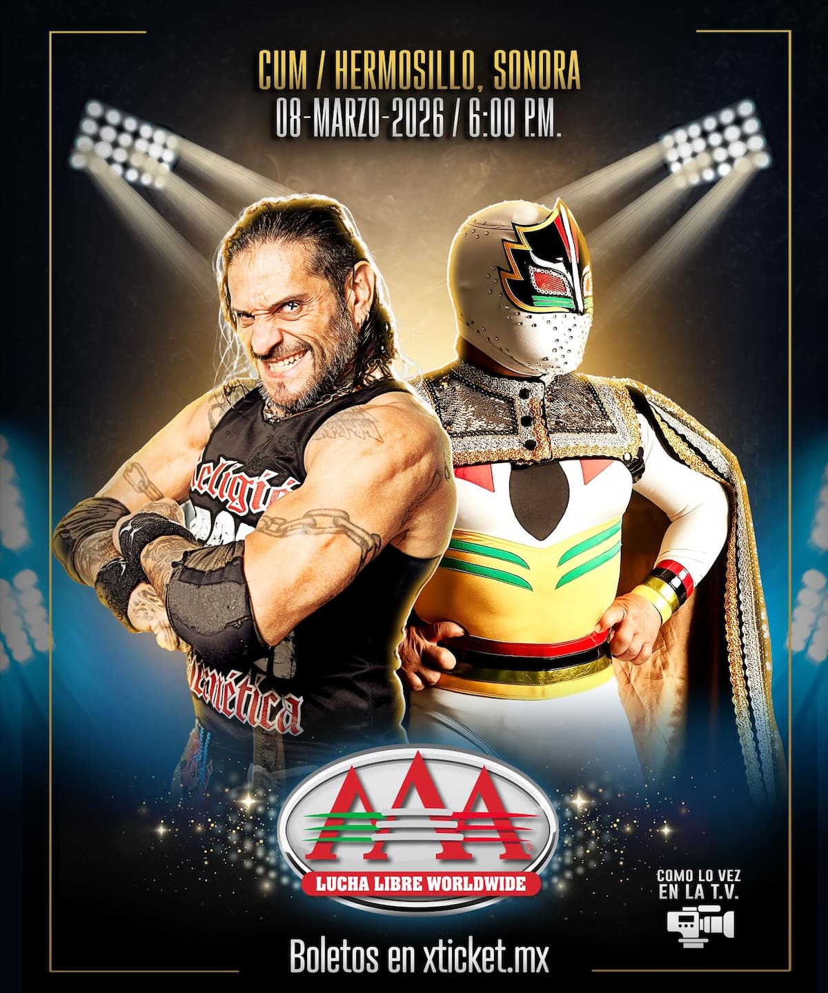 El show promete intensidad desde el CUM. Foto: Xticket.