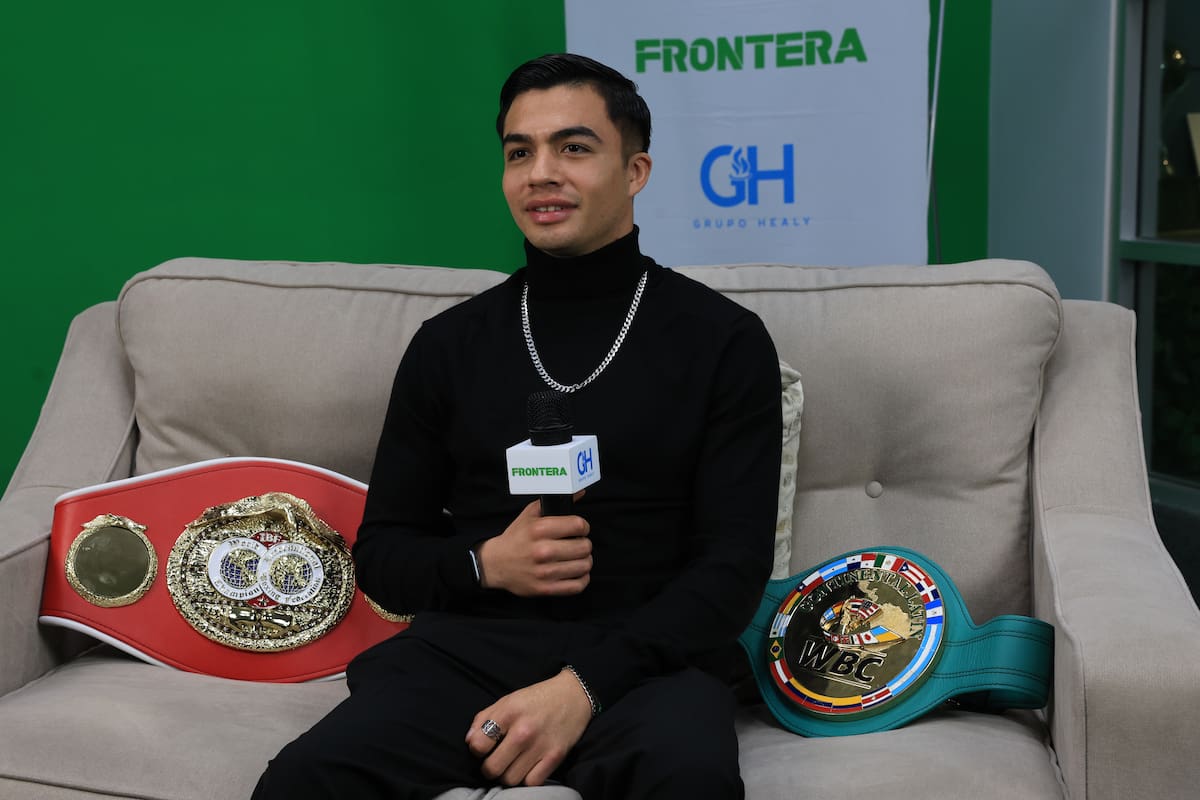 Apenas ganó el cinturón peso Gallo de la FIB, José ‘Chapulín’ Salas sueña con pelear con los otros tres monarcas de la división. Foto: Sergio Ortiz