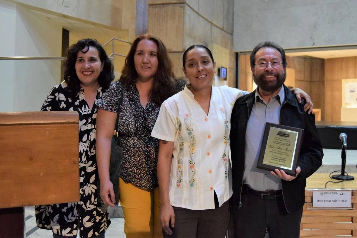 Recibe homenaje el poeta Víctor Soto Ferrel en el Cecut