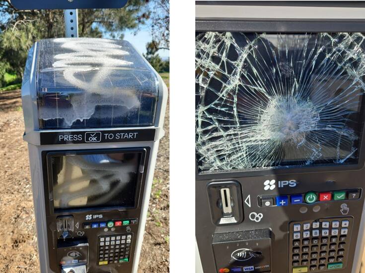 Vandalizan nuevos parquímetros del parque Balboa, provocan más de 77 mil dólares en daños