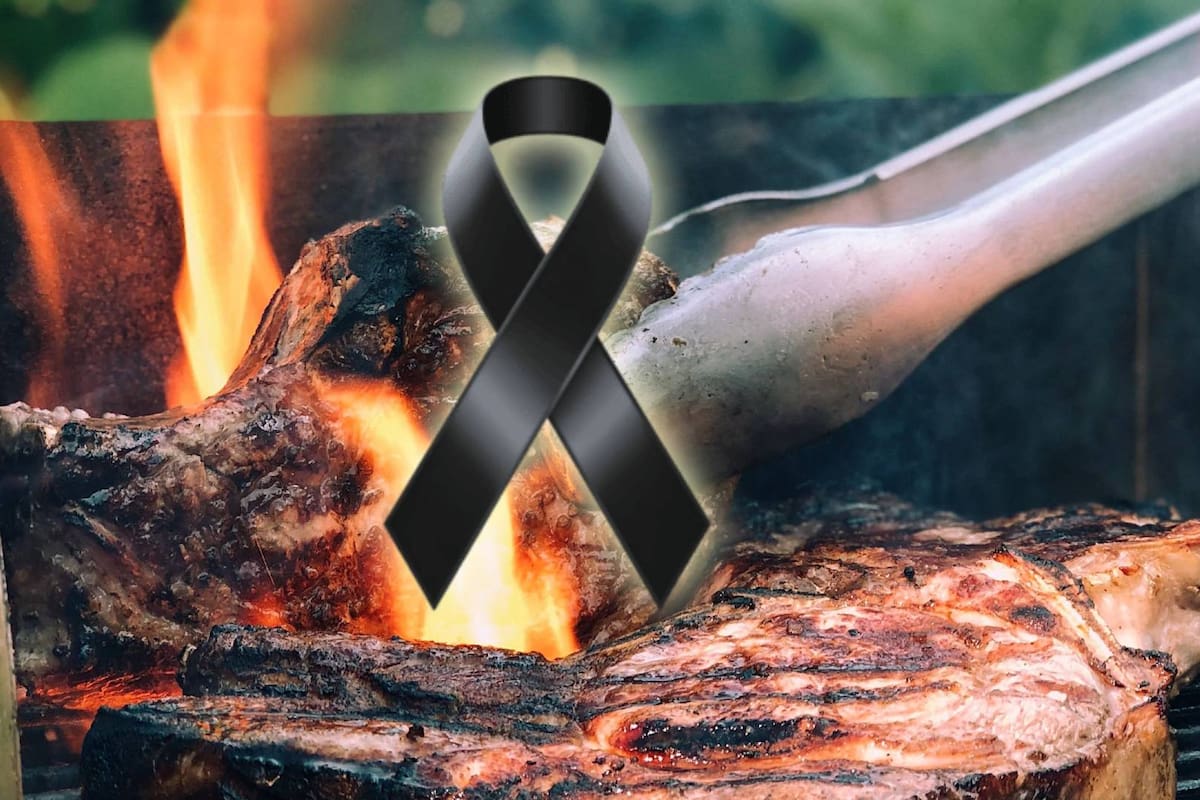 Quería prender el carbón para asar carne pero murió en el intento