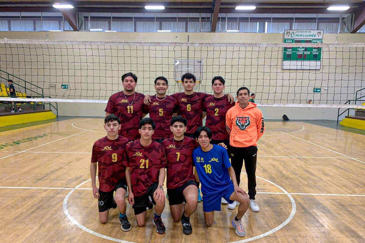 Golden y Academia dominaron en la etapa municipal de Voleibol de Sala