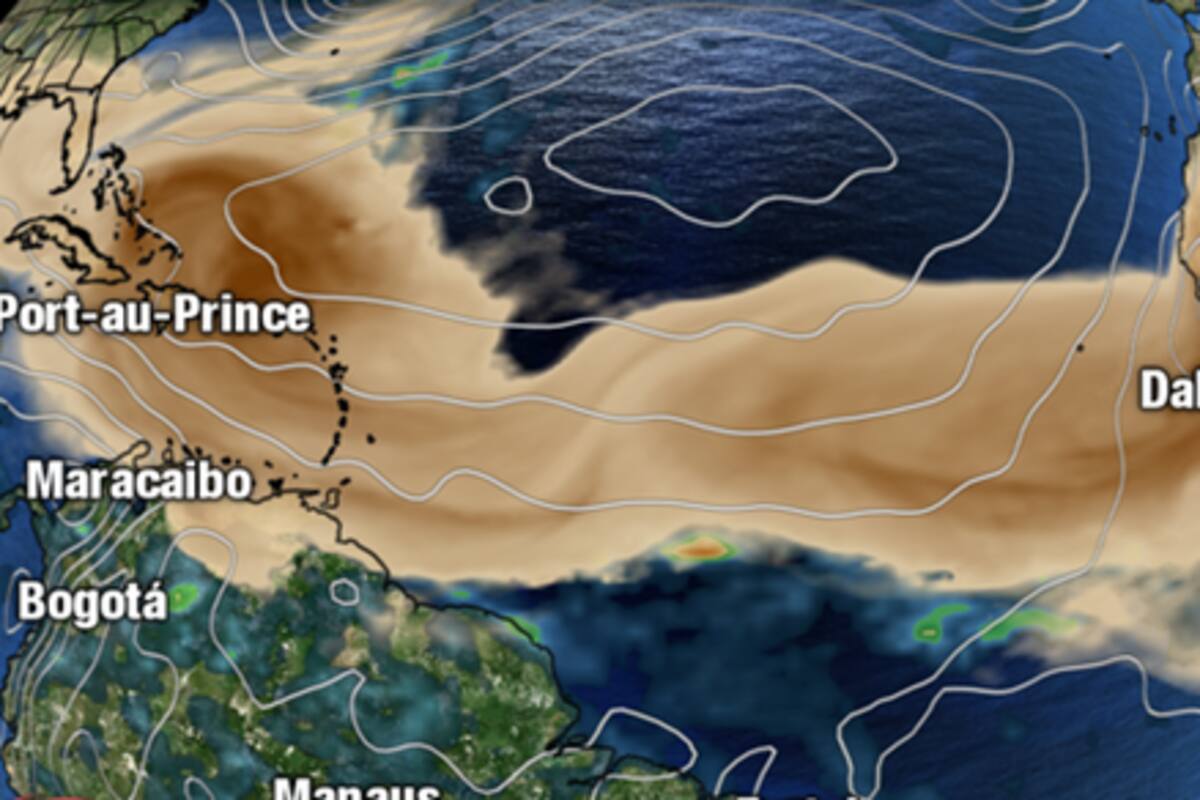 Nube de polvo del Sahara podrían llegar a Monterrey