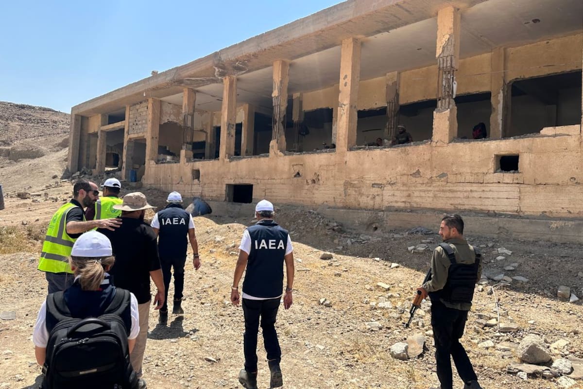 El gobierno de Siria declaró voluntariamente al OIEA material nuclear no registrado y abrió dos sitios a inspección internacional para resolver expedientes atómicos heredados del régimen anterior