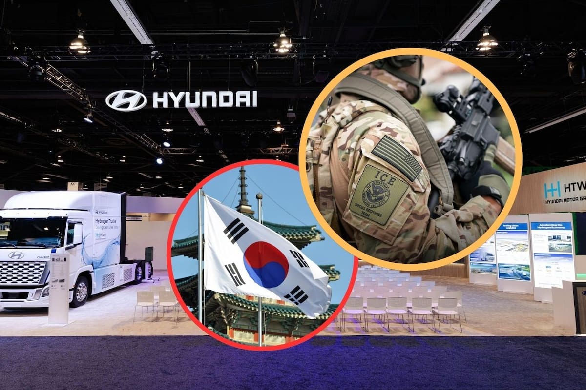 Corea del Sur despliega diplomáticos tras masiva redada de inmigración en planta de Hyundai en Estados Unidos